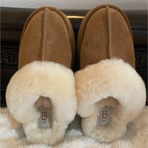 Never worn 6.5 women’s UGGS Disquette in Chesnut color.